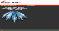 Desktop Screenshot of garrymachine.com